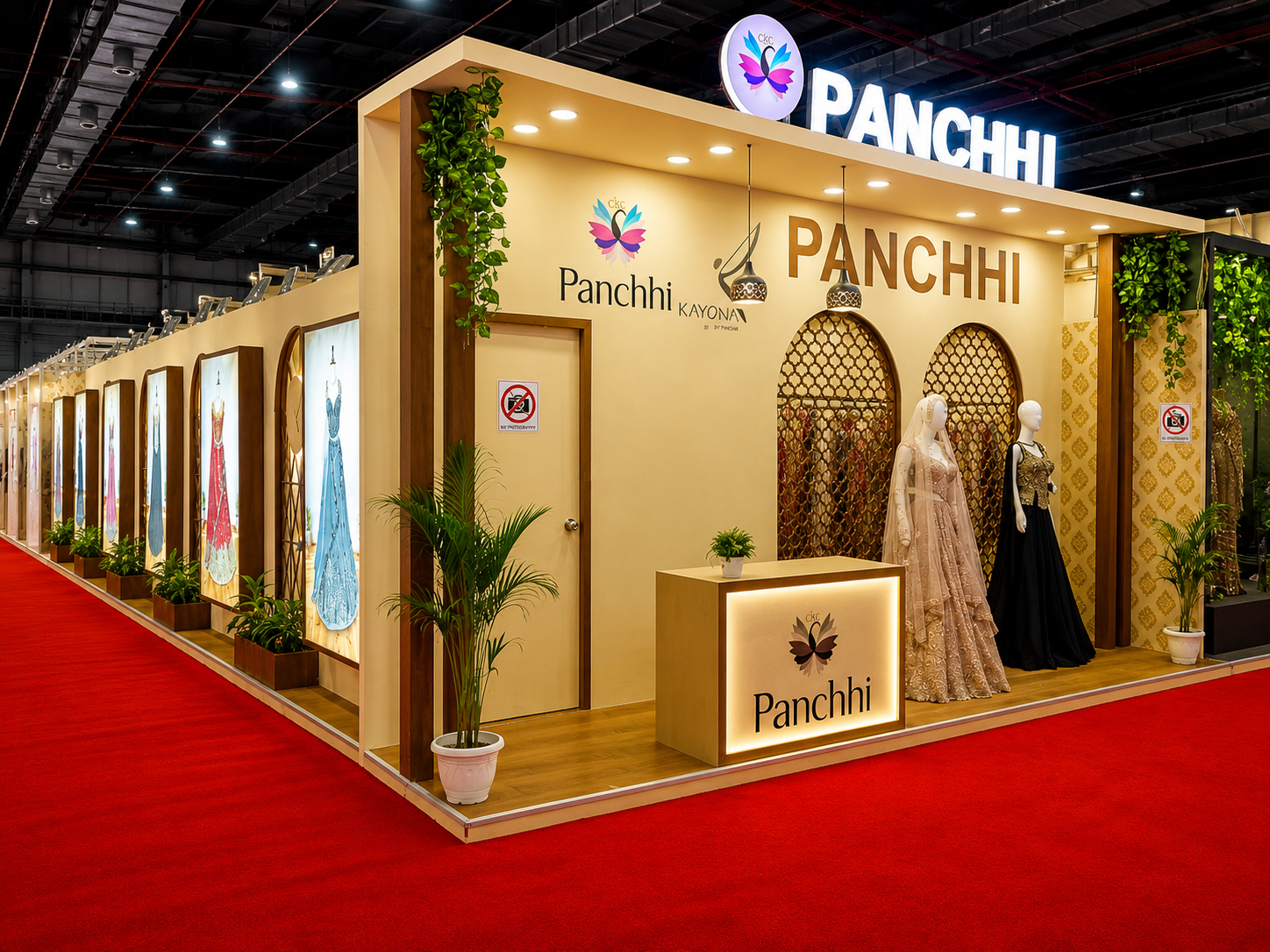 top exhibition booth design_ for India International Trade Fair